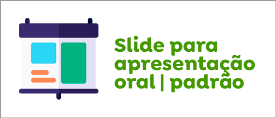 Slide para apresentação oral