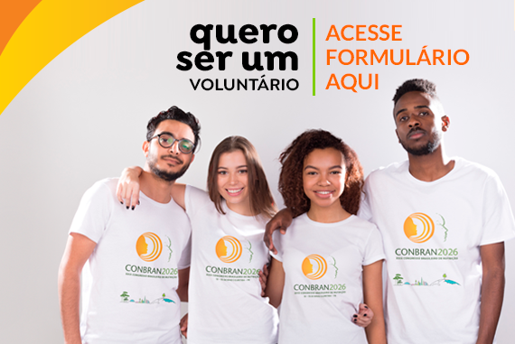 Quero ser um voluntário no CONBRAN